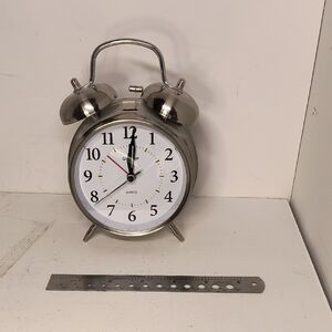 Classic Silver Twin Bell Alarm Clock Tested
